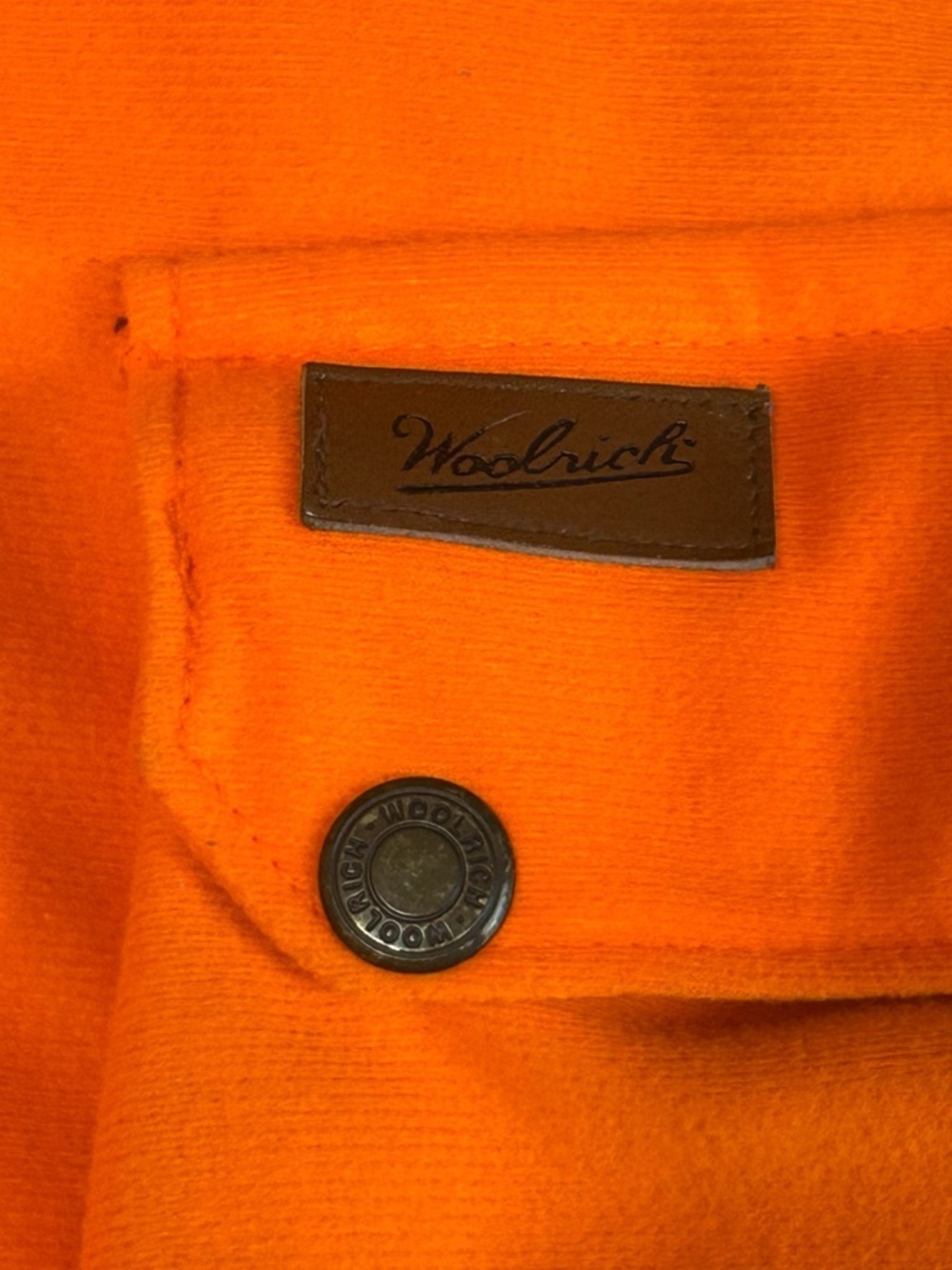 Woolrich Youth XL Blaze Orange Hooded Hunting Jacket Insulated Coat - Picture 11 of 16
